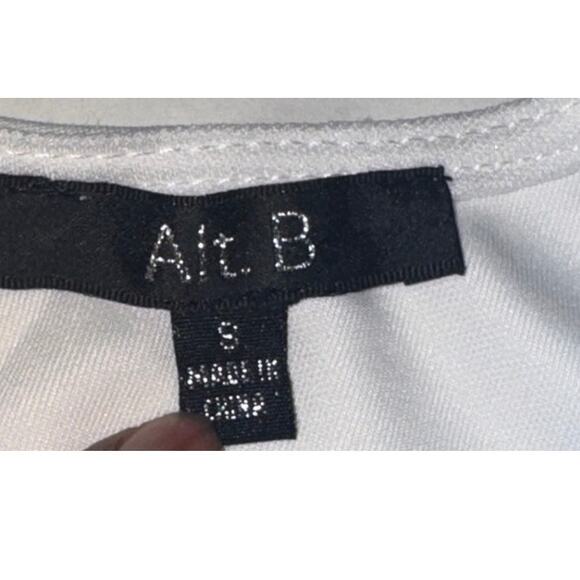 Alt B Womens Small  Dress Glam Bodycon Mesh Mini Bachelorette Cocktail Party - Picture 3 of 11